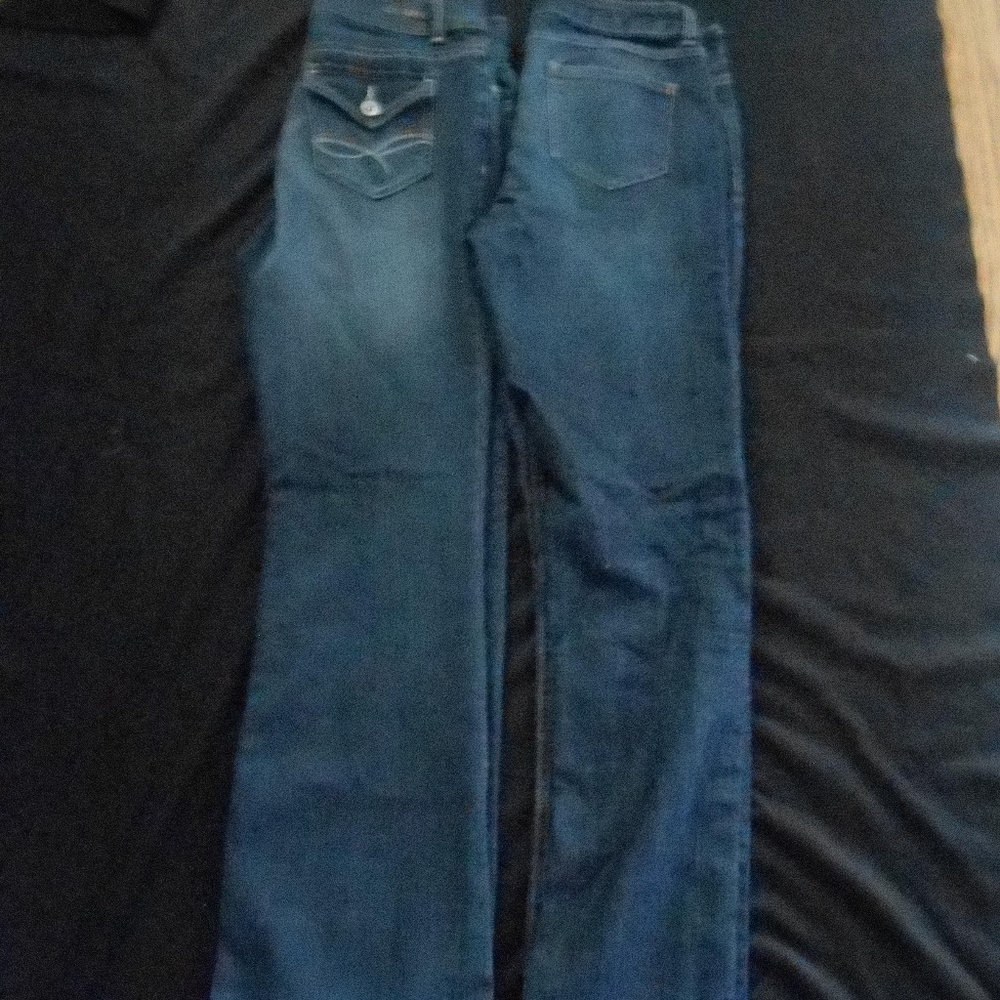 girls jeans lot bundle arizona jeans / l.e.i jeans